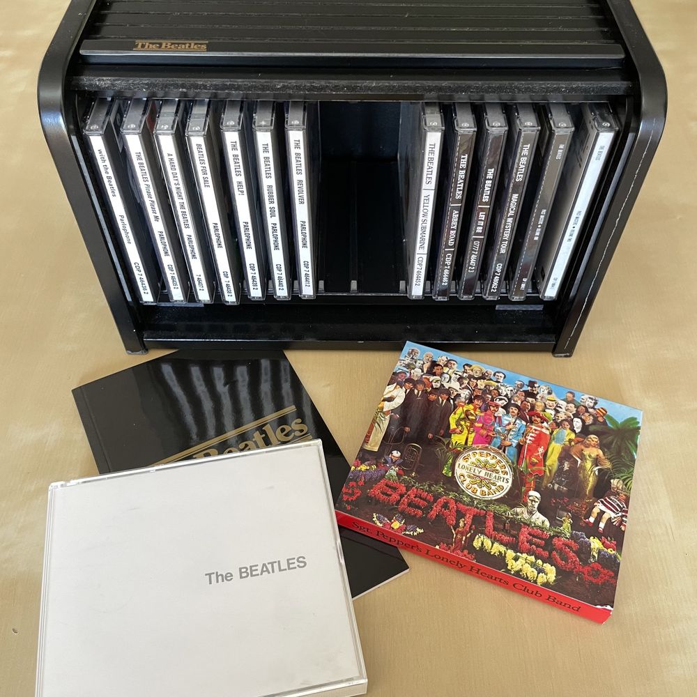 Beatles caixa discografia