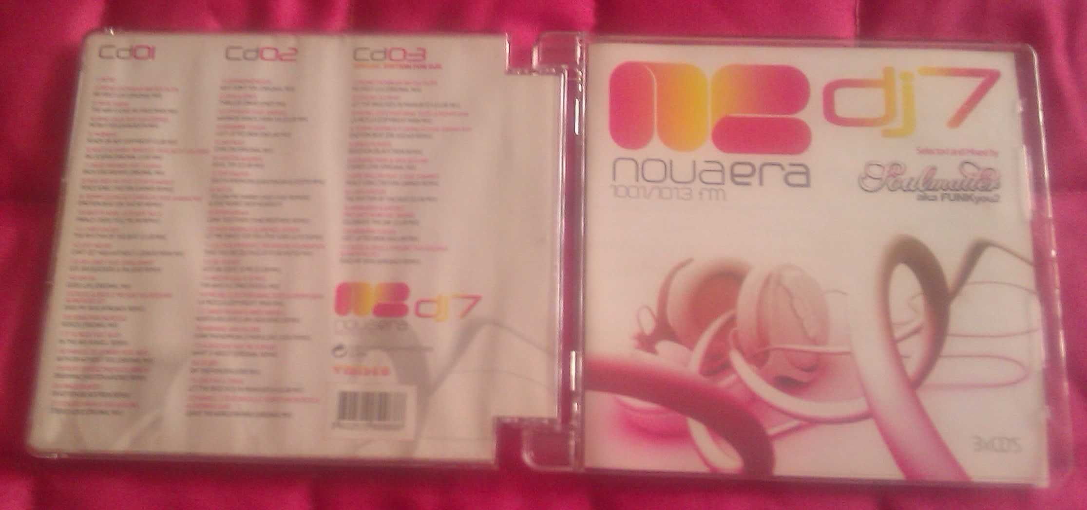 CDS musica Selfish Love E Nova Era Dj 7 (3CDS) 5€ cada como novos.