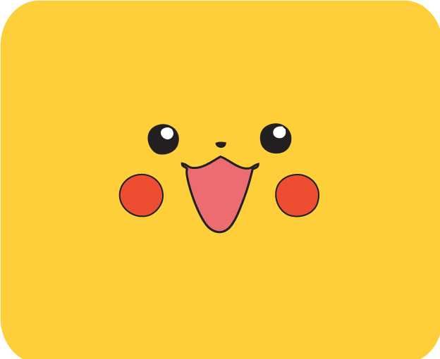 Pokemon pikachu podkładka pod mysz