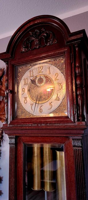 Zegar stojący Antyk Hans Winterhalder Tubowy