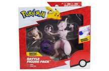 Набір фігурок Jazwares Pokemon Battle Mewtwo and Mew (0191726471394)