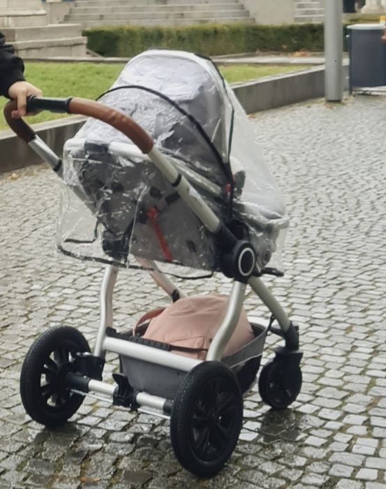 Carrinho de bebe 3 em 1 kinderkraft