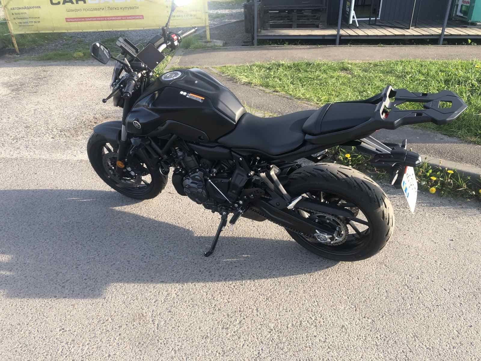 Yamaha mt 07 мотоцикл