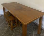 Mesa Grande de  Madeira