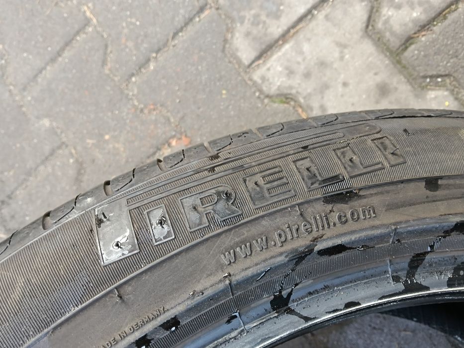 Opony letnie Pirelli 255/45/20 2022r. 2 sztuki jak nowe