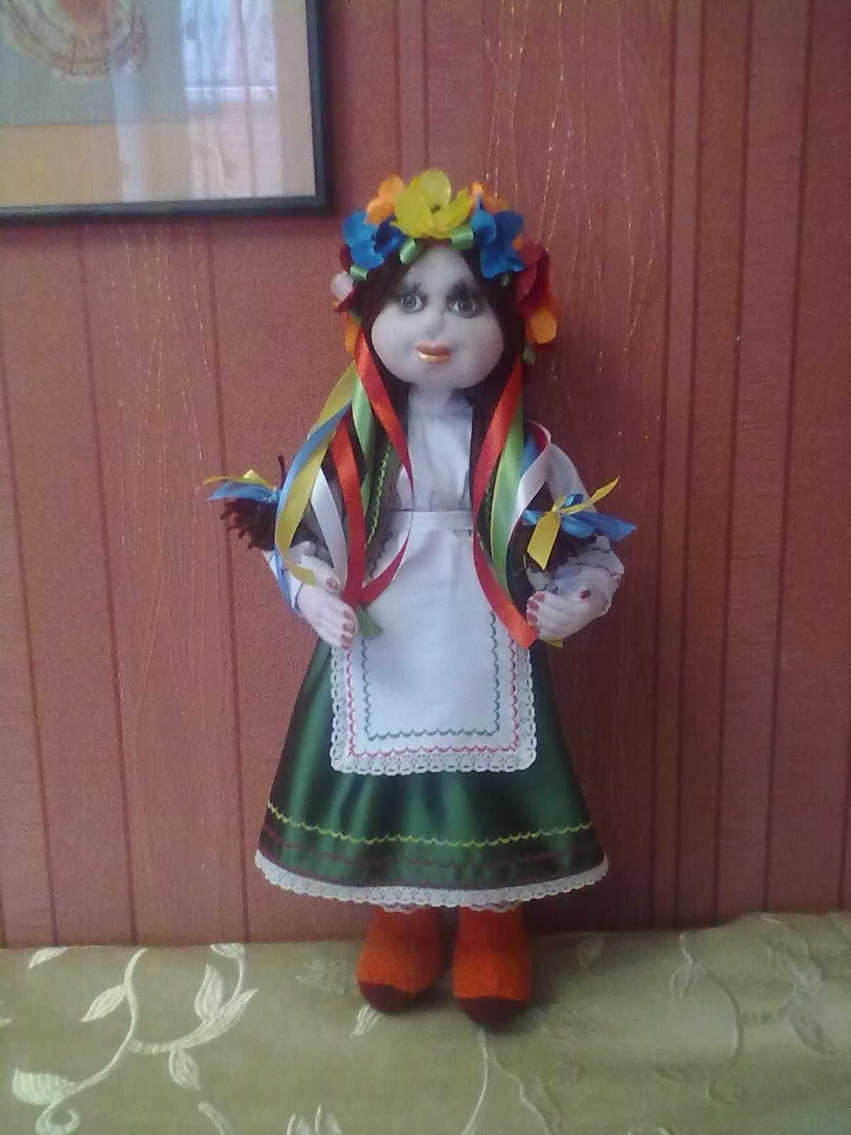 Куклы ручной работы из капрона.