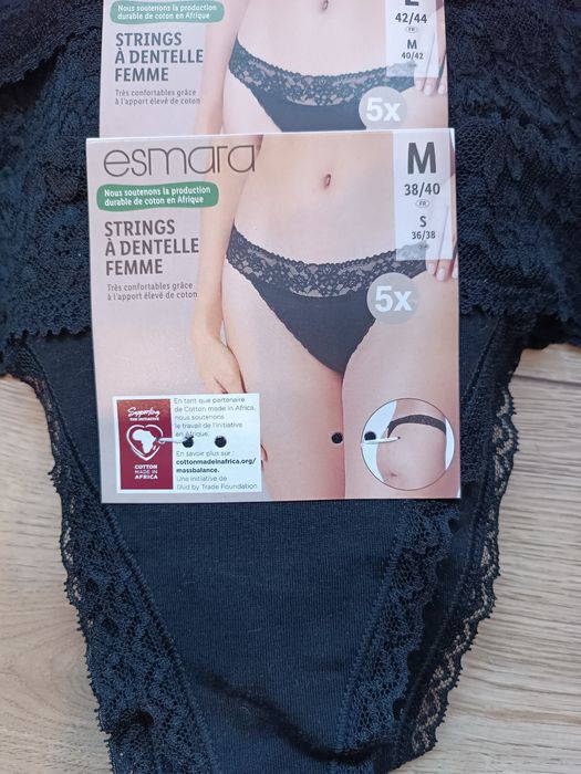 Труси стрінги мереживні Esmara (S,L). Німецька якість