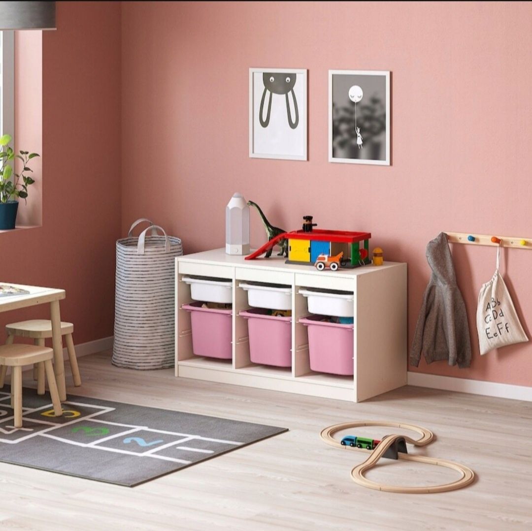 Regał Ikea Trofast + 6 pojemników