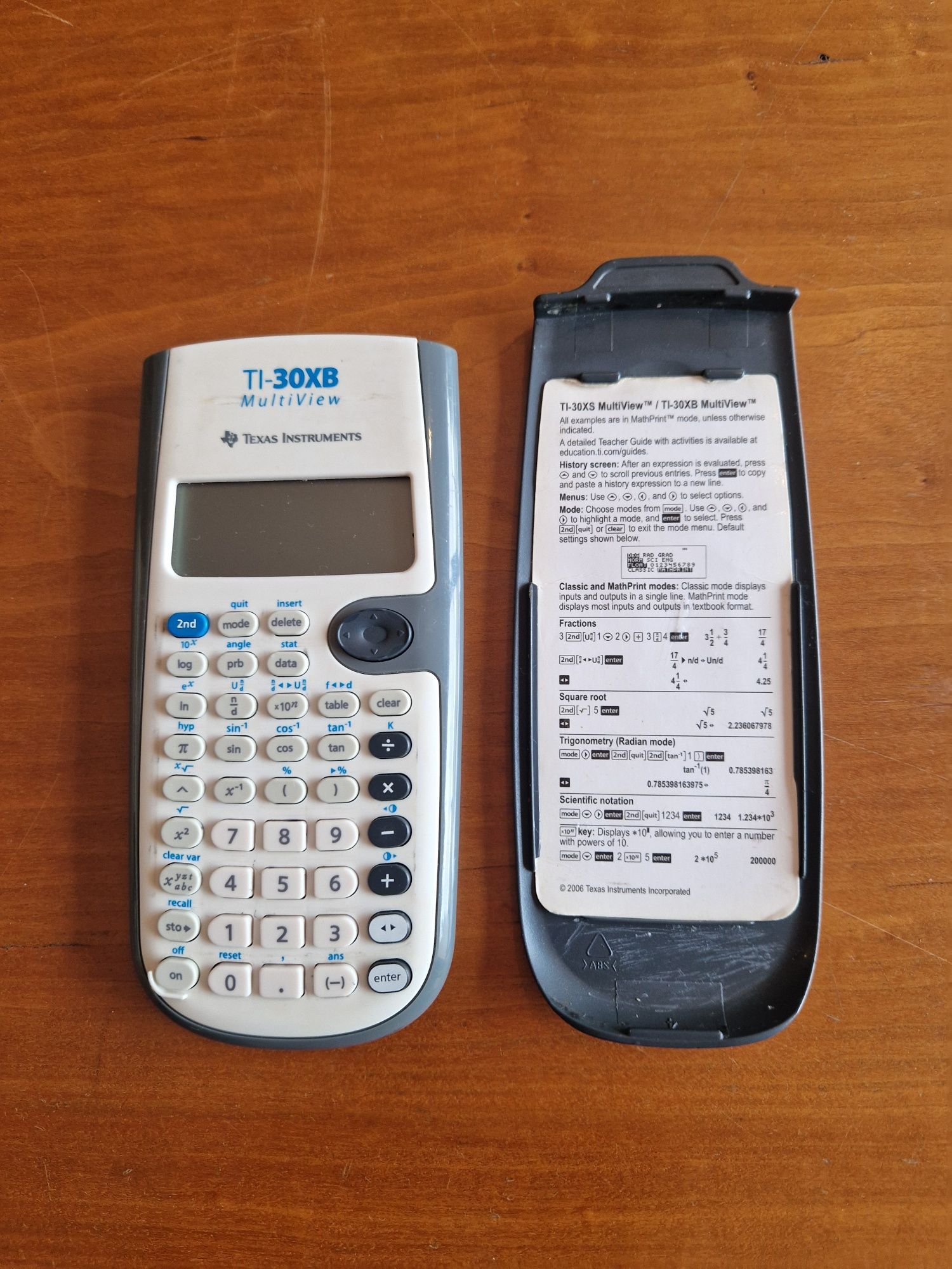 Calculadora TI-30 XB Multiview