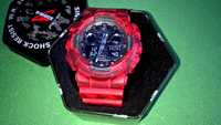 Casio G-Shock GA-100CM 4A  czerwony moro idealny stan