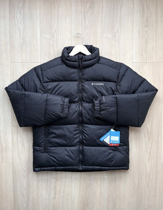Оригінал Columbia Pike Lake 2 Зимова Куртка Мужская Пуховик Черная