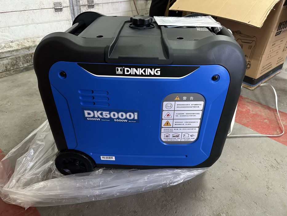 Генератор бензиновий інверторний з чистою синусоїдою  5,5 кВт