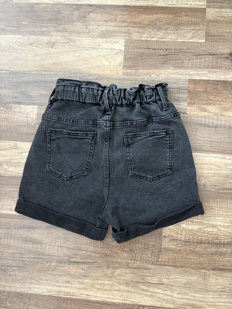 Spodenki jeansowe wysoki stan George 146-152cm