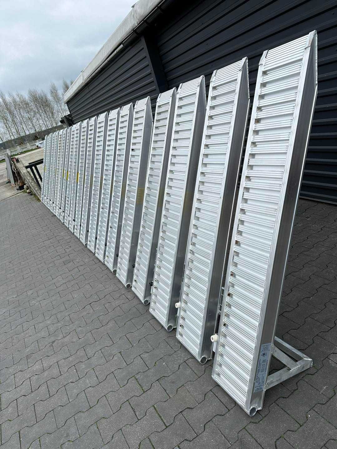 Najazdy aluminiowe od ręki 10 ton 4m polskie nowe  abcnajazdy.pl