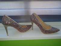 Spilki Laroni Shoes brokatowe rozmiar 38(24,5cm)