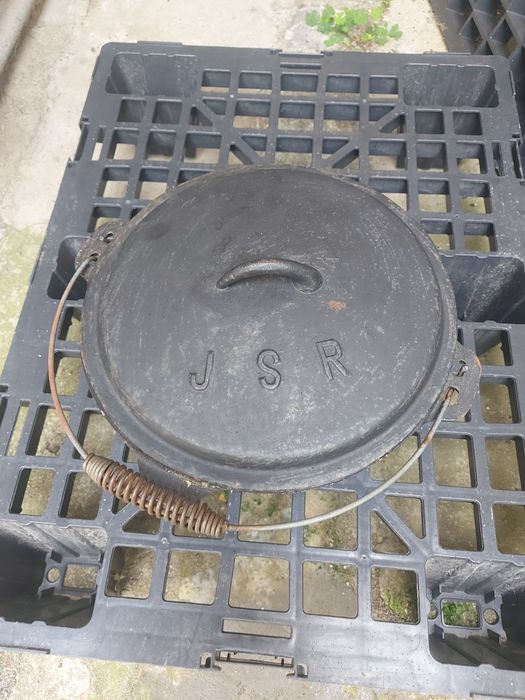 Caldeirão (tacho) em ferro fundido JSR grande capacidade