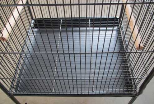 Висока клітка з піддоном для папуг