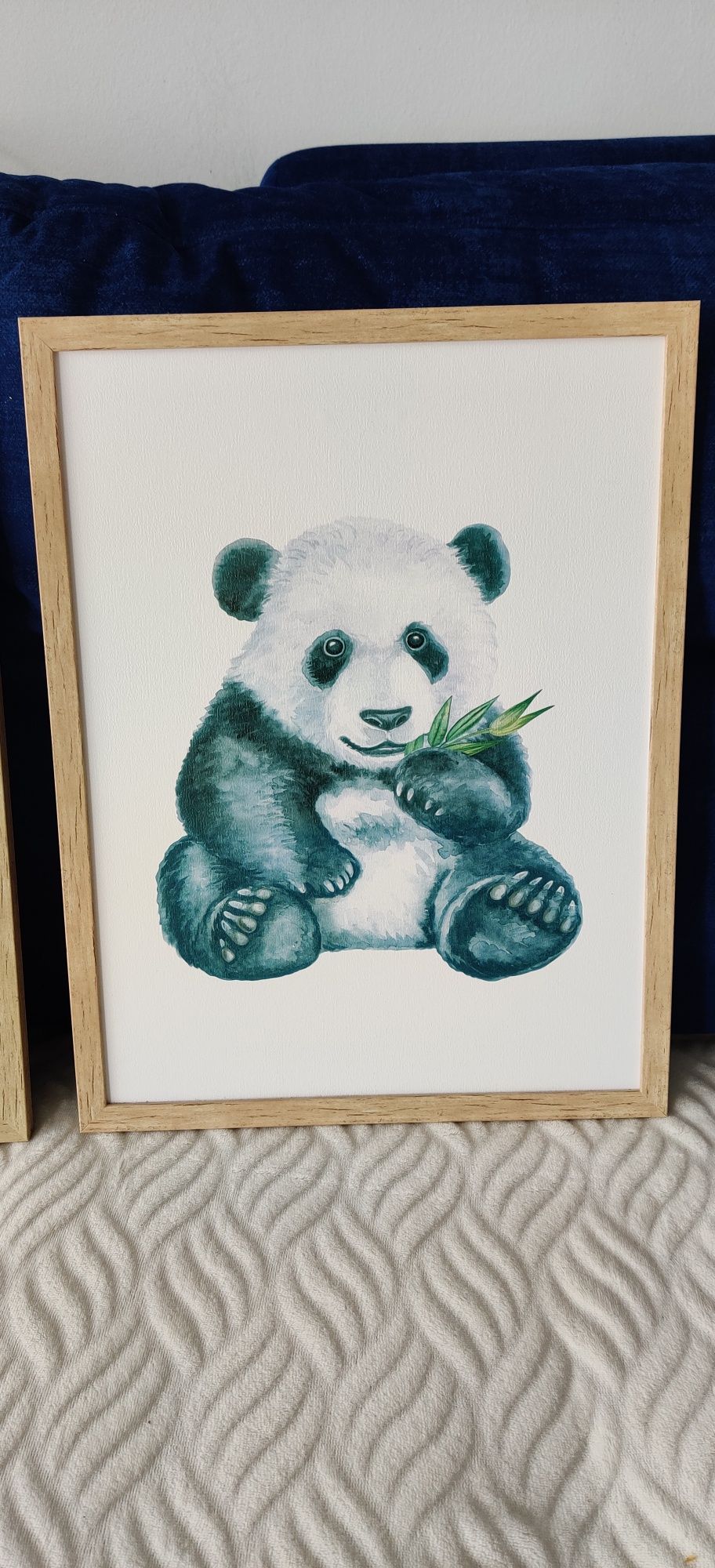 Obrazki 30x40 cm pokój dziecięcy zwierzątka lisek panda miś