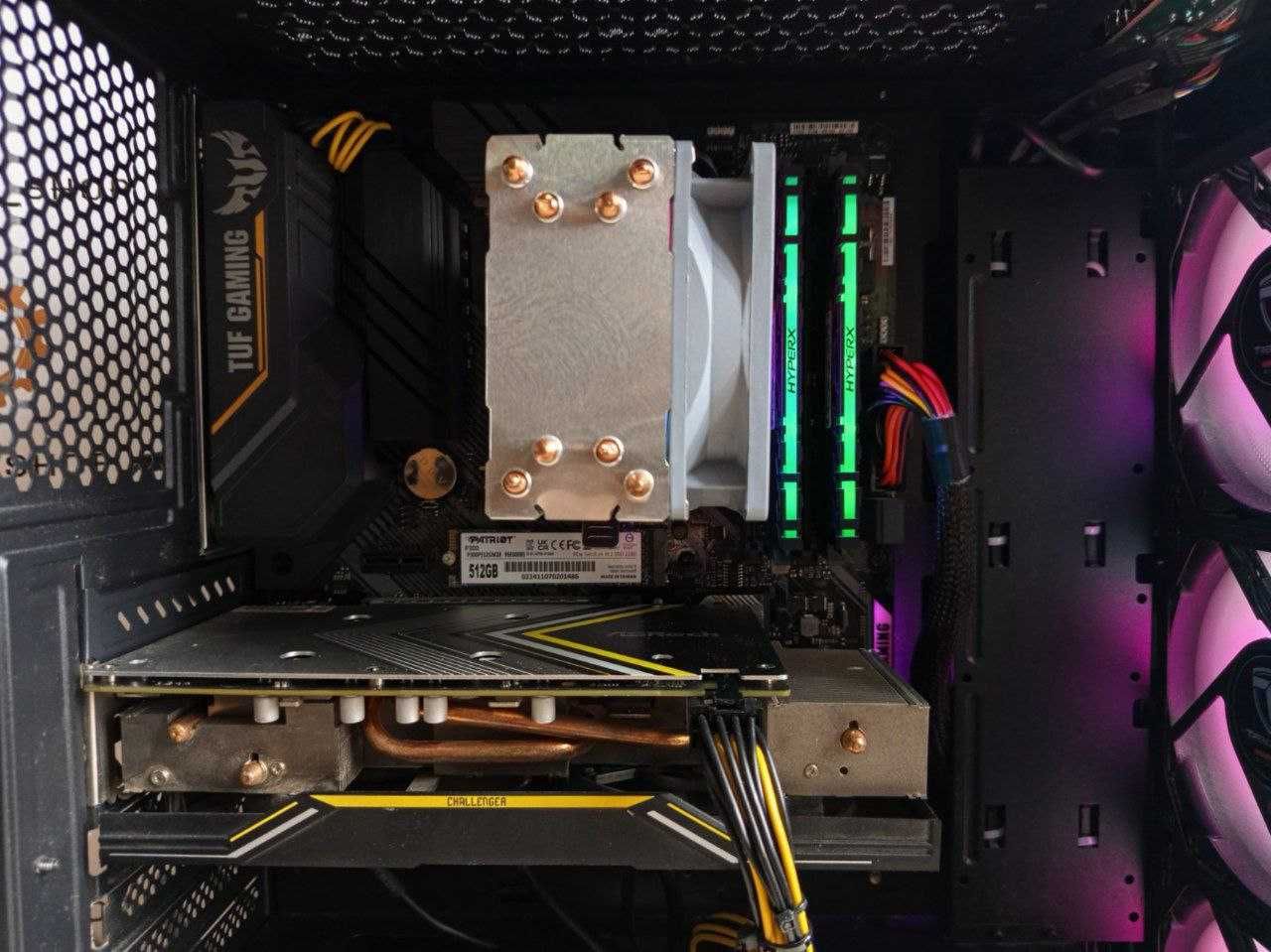 Ігровий ПК з відеокартою Asrock rx 5600 xt challenger та Ryzen 5 3600