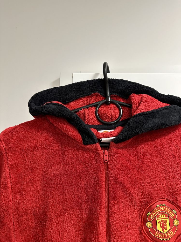 Piżama Manchester United kombinezon przebranie karnawałowe piłkarz