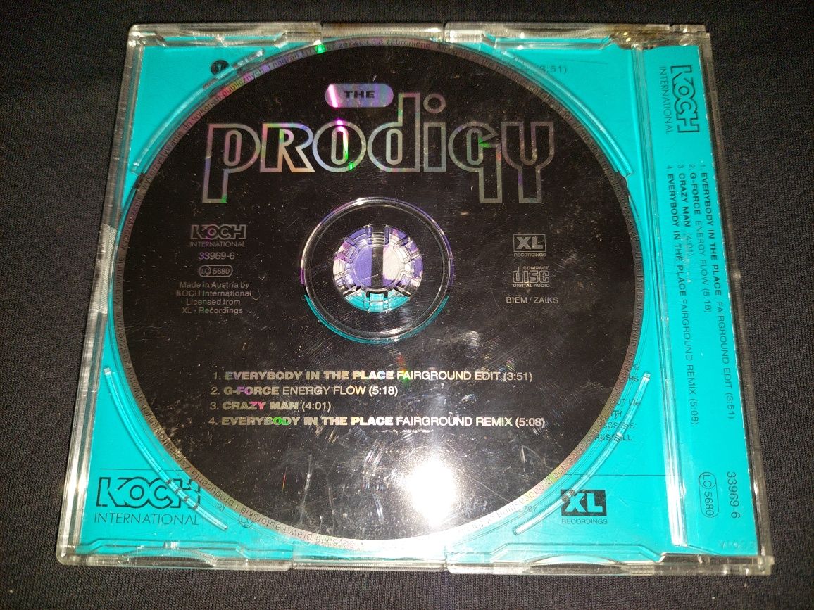 Prodigy Everybody In The Place CD 1997