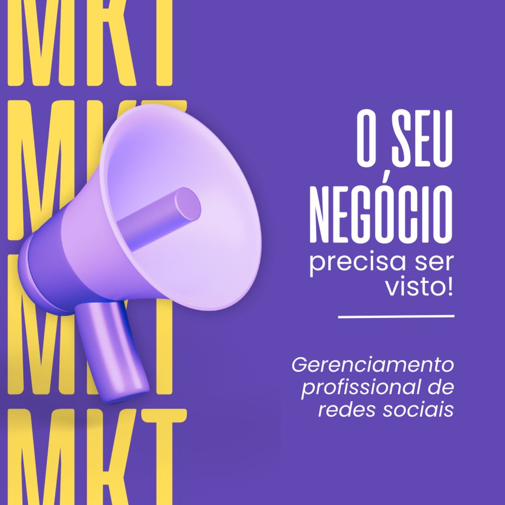 Marketing/Gestão para Redes Sociais