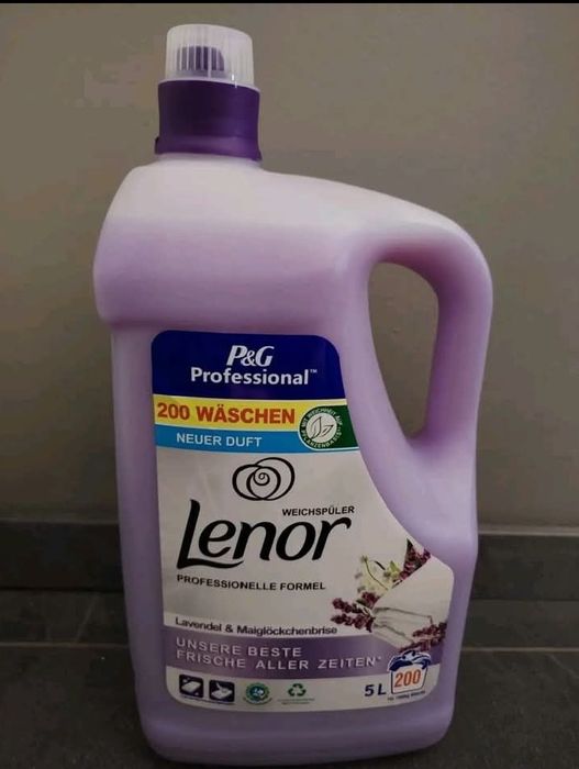 2sztuki LENOR 5L do płukania tkanin