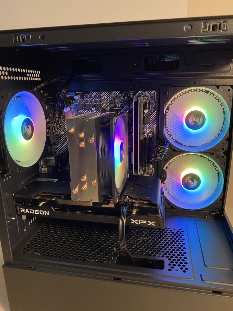 RX 6600XT | Ryzen 5 5500 игровой компьютер (сборка пк)