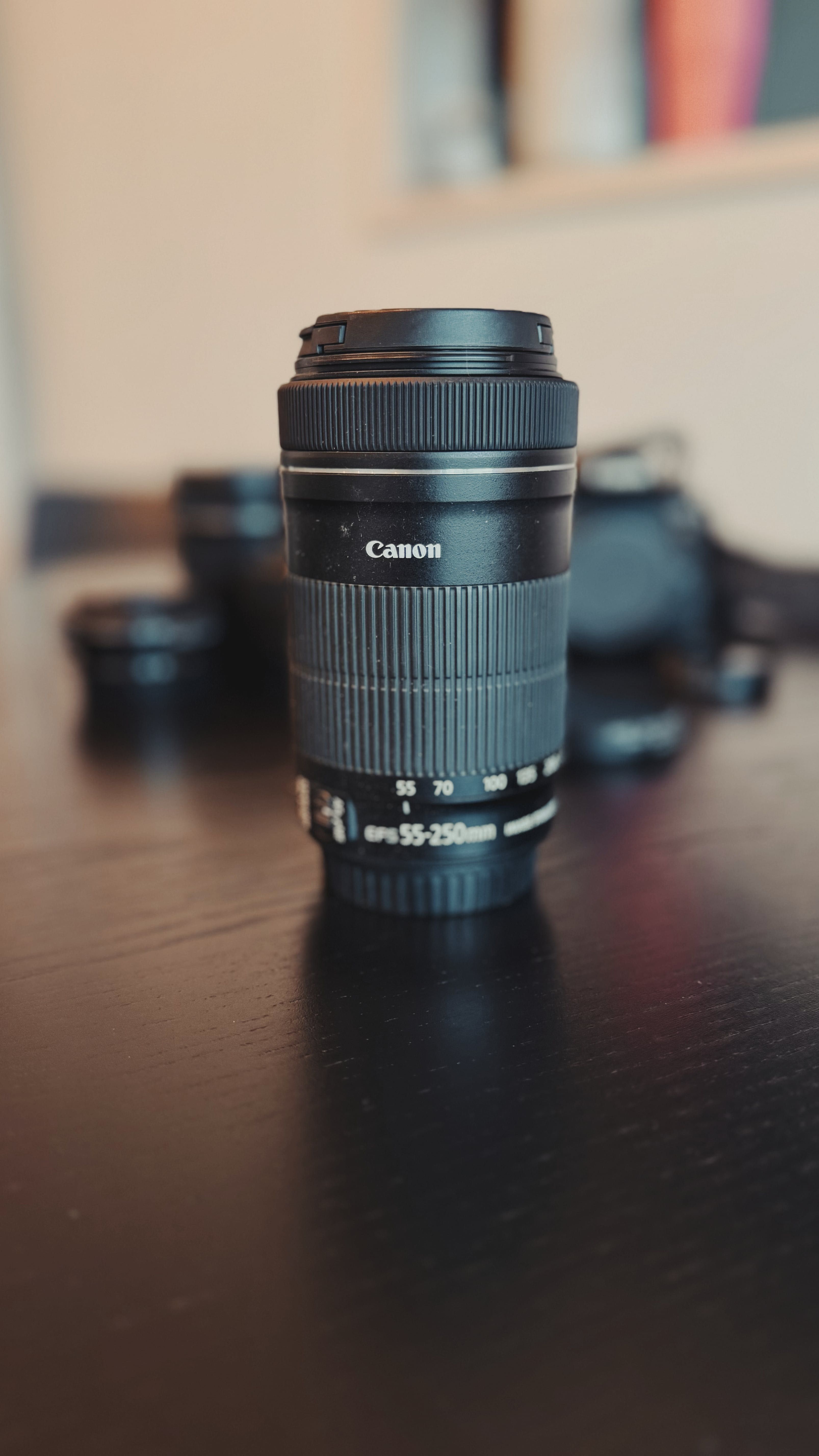 Canon EOS 77D, 3 lentes, 6 ND filters, 2 cartões memória