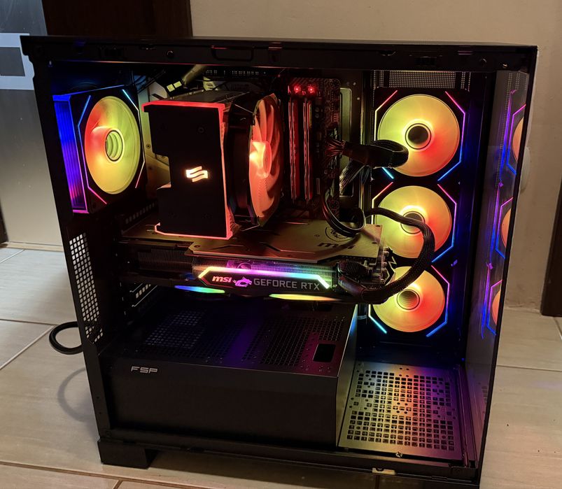 Komputer PC. Intel I9 9900K, RTX 2070 super, Corsair HX 1000W