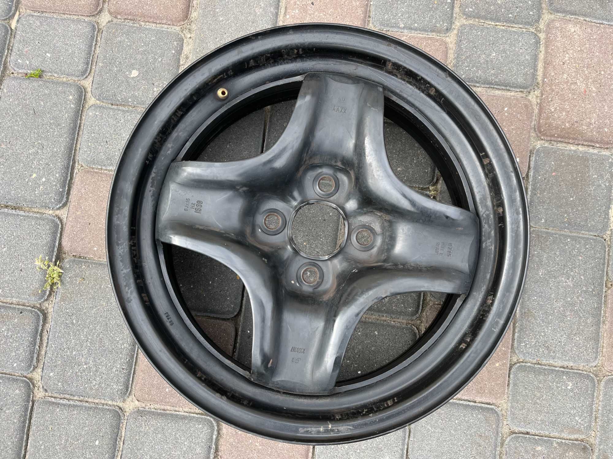 Структурні диски 4/100 R15 6J ET39 Chevrolet Aveo Dewoo Opel Geely