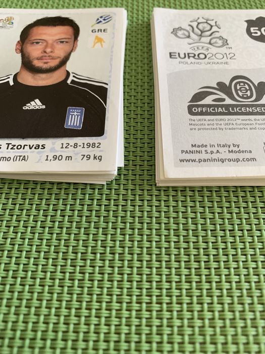 UEFA EURO 2012 Cromos