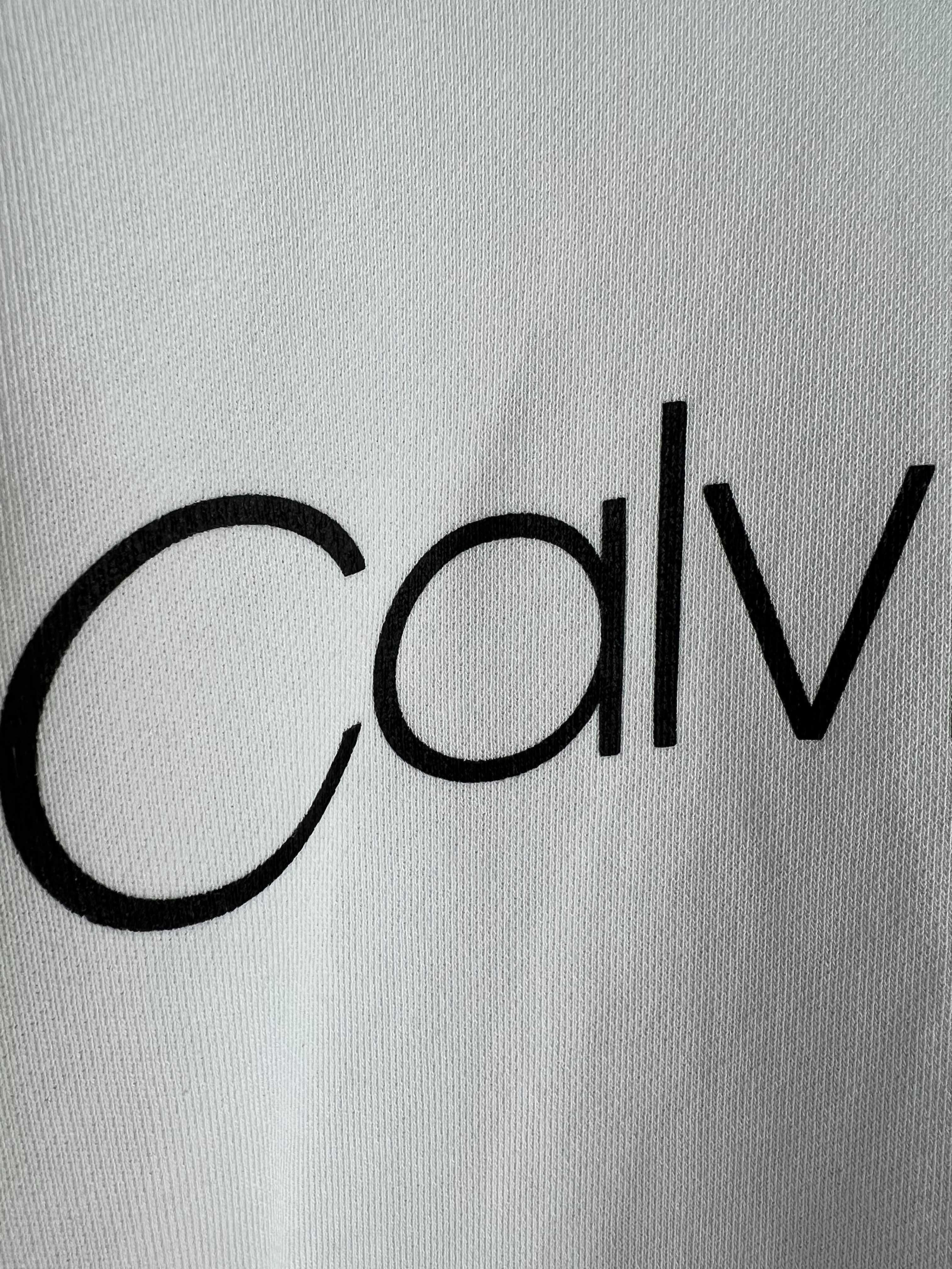 Biała bluza Calvin Klein z kapturem rozmiar XS