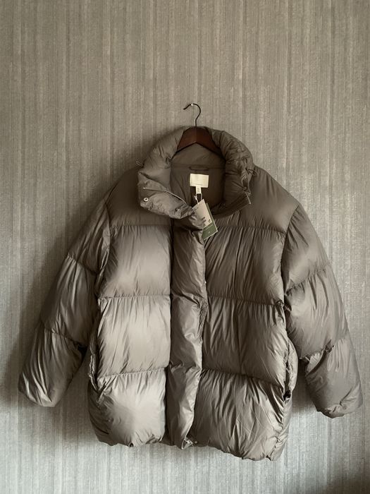 H&M Пуховик женский оверсайз новый розмер М