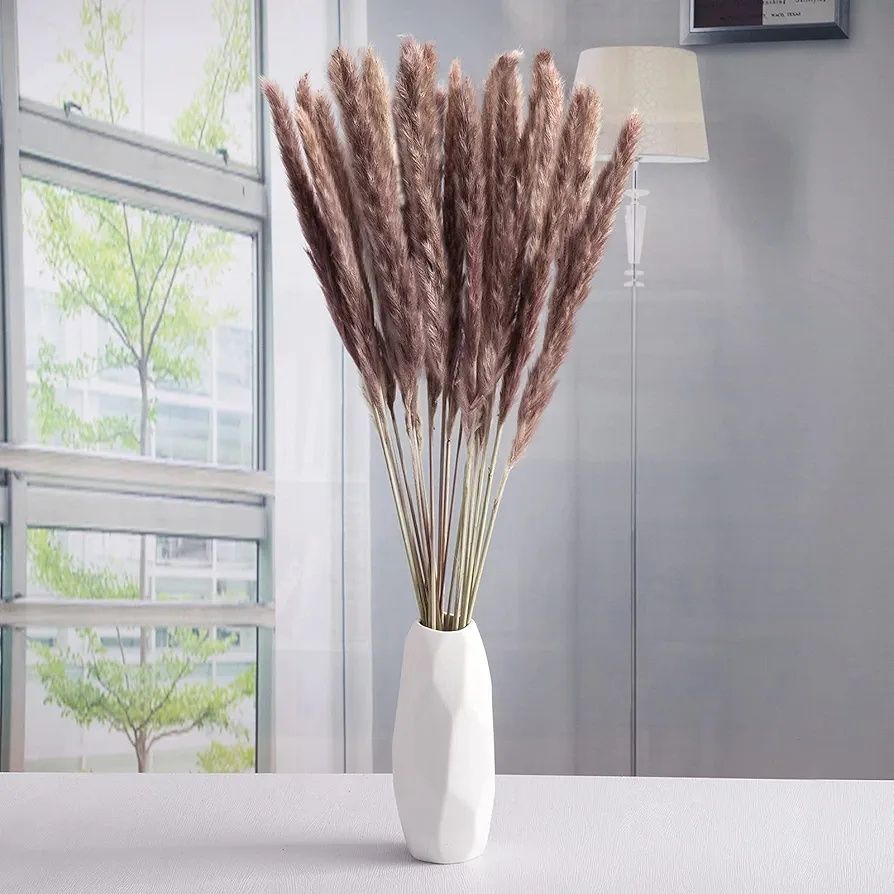 Naturalna trawa pampasowa 45szt ok. 55cm dekoracja boim