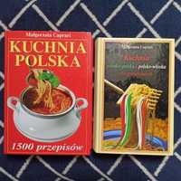 Książki kucharskie Małgorzaty Caprari