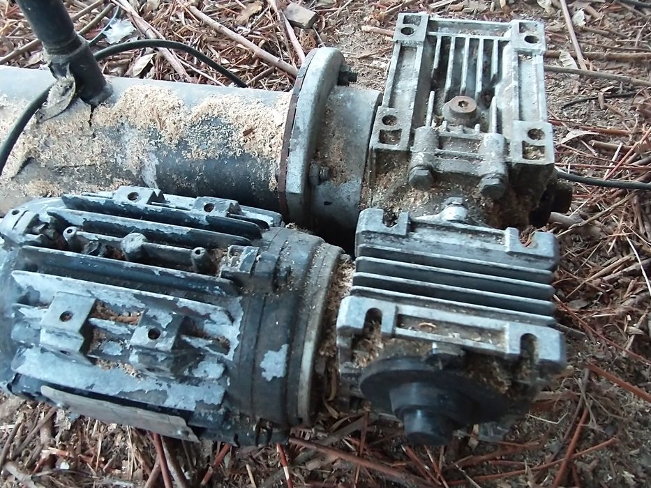 Napęd do pieca na ekogroszek.