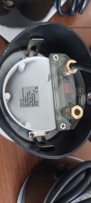 Rolux led lampa zewnętrzna ścienna wpuszczana