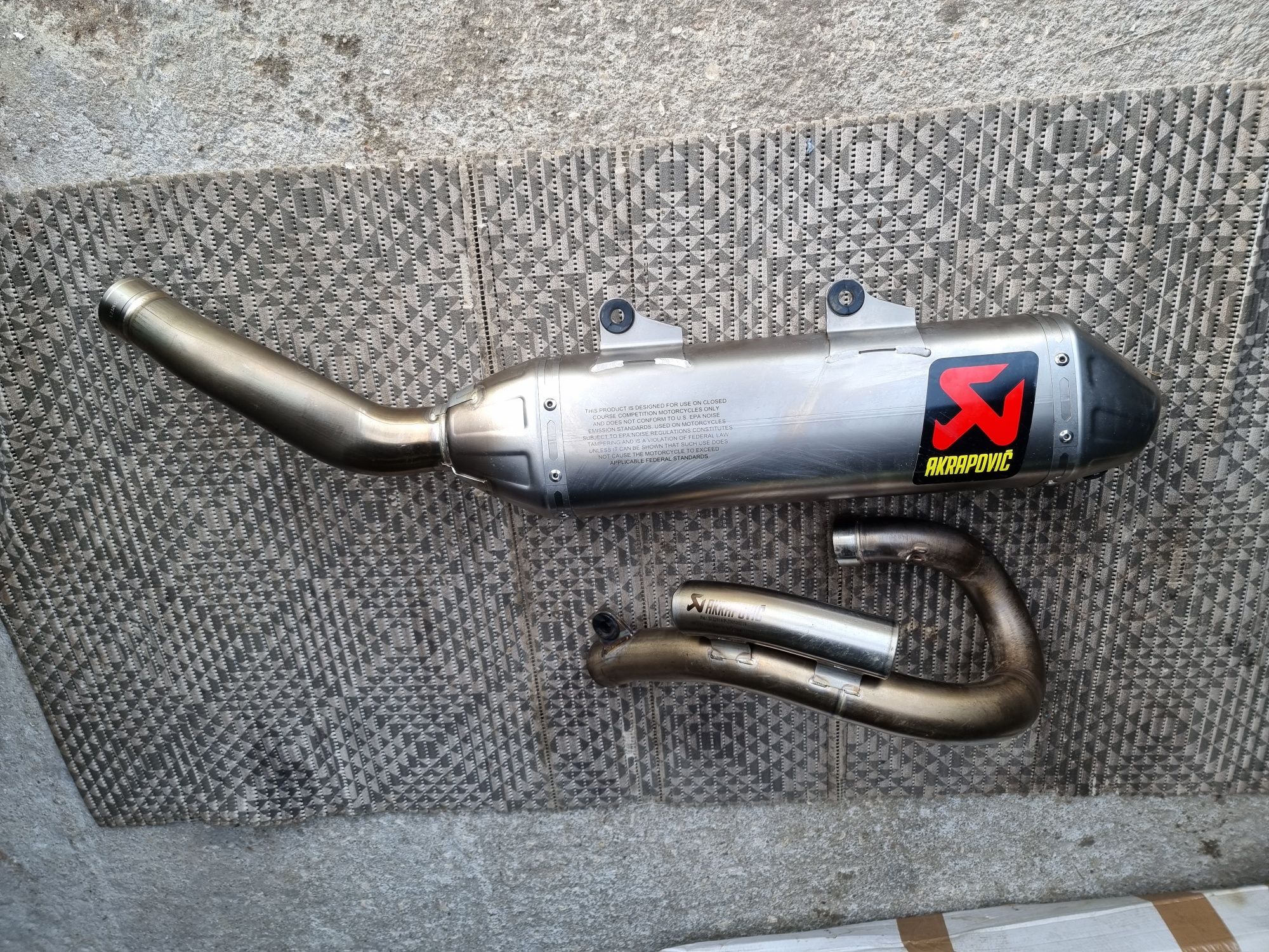 Escape Akrapovic  ktm