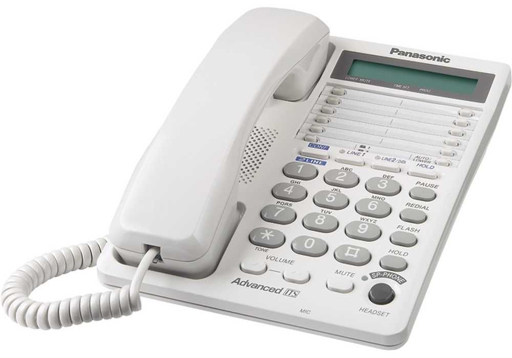 Телефон Panasonic KX-TS2362UAW белый