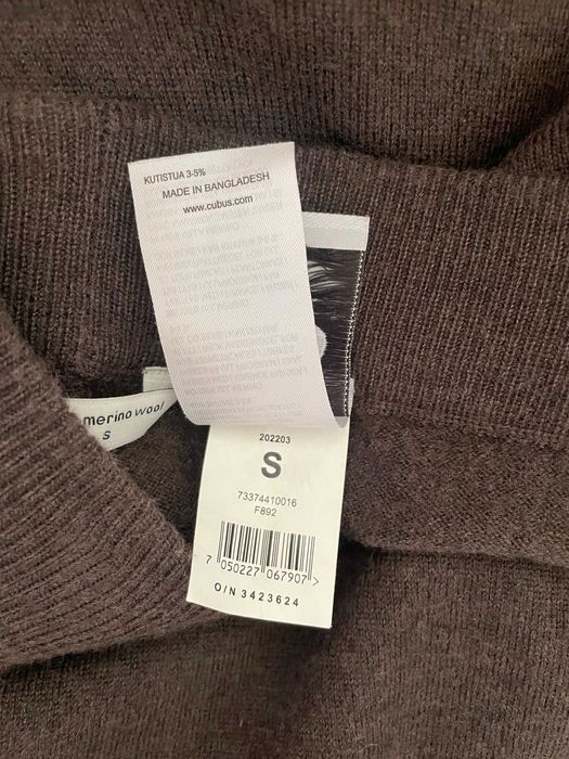 шерстяные трикотажные  брюки Cubus р.S