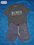 Hugo Boss T-shirt Summer Shorts Koszulka Spodenki Kąpielowe Męskie M/L