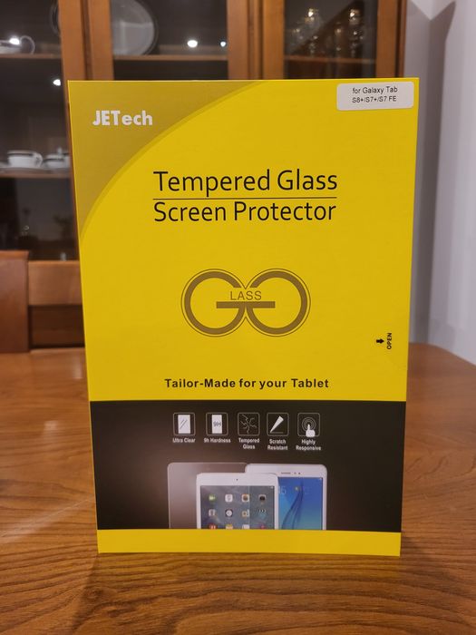 Samsung Tab S8+ Plus  c/teclado, capa, rato e película de vidro