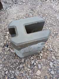 Łącznik betonowy H- 20cm, pecka murek podmurówka płyta panel betonowy