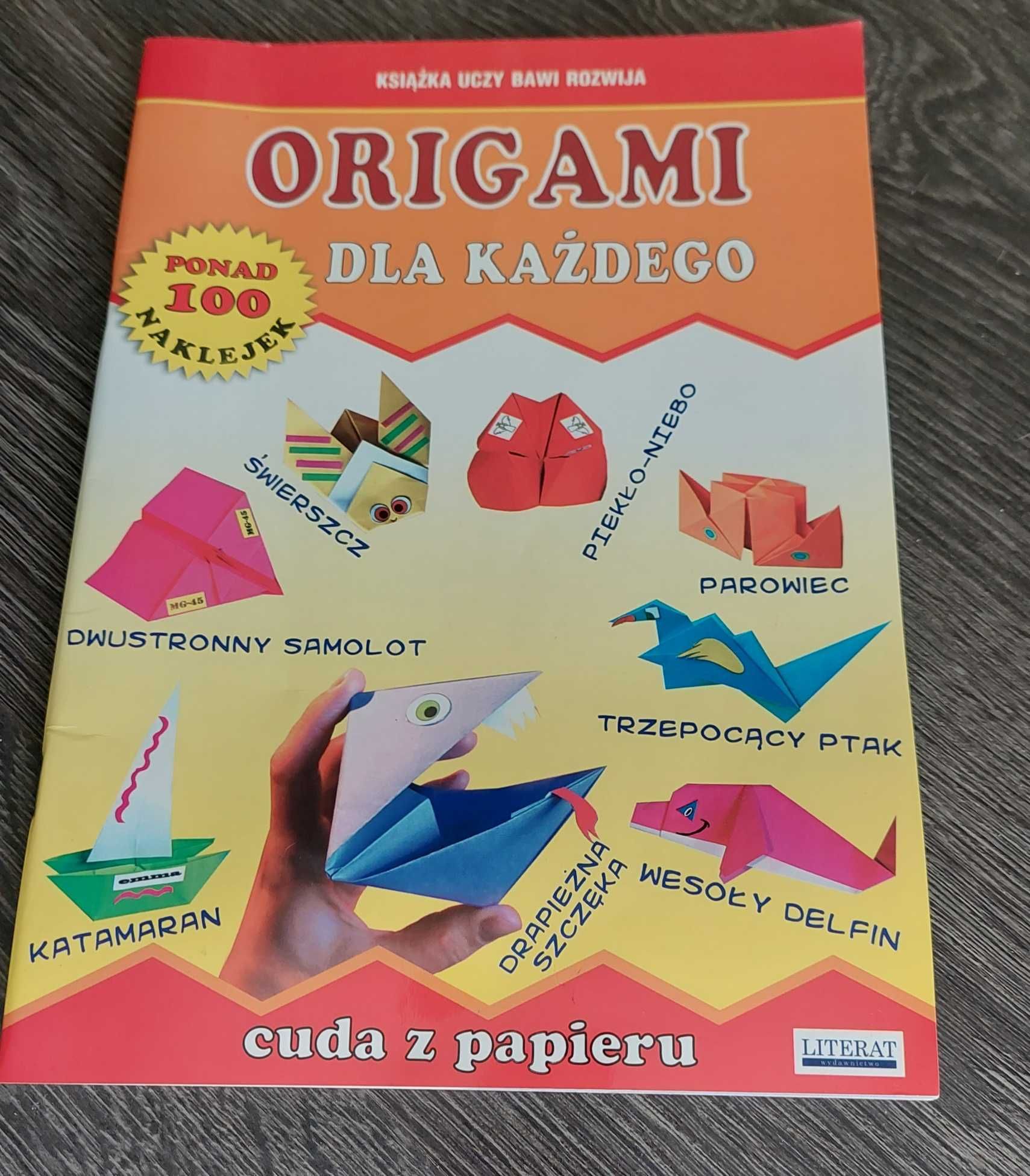 "Origami dla każdego" aut. A. Smaza, Wyd. Literat