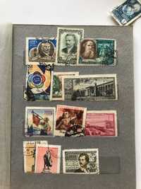 Коллекция марок ( разные года )