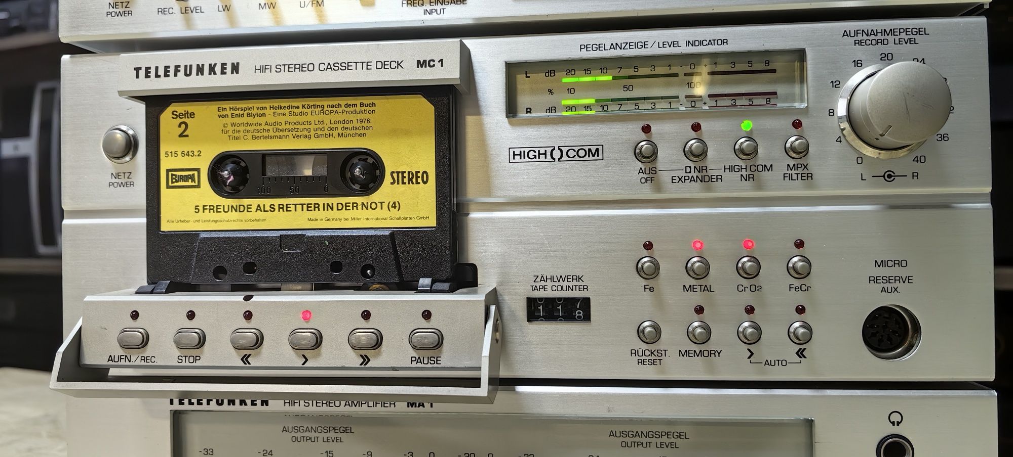 Комплек Telefunken MA1/MC1/MT1/Дефект