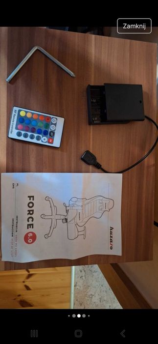 Fotel huzaro rgb 6.0