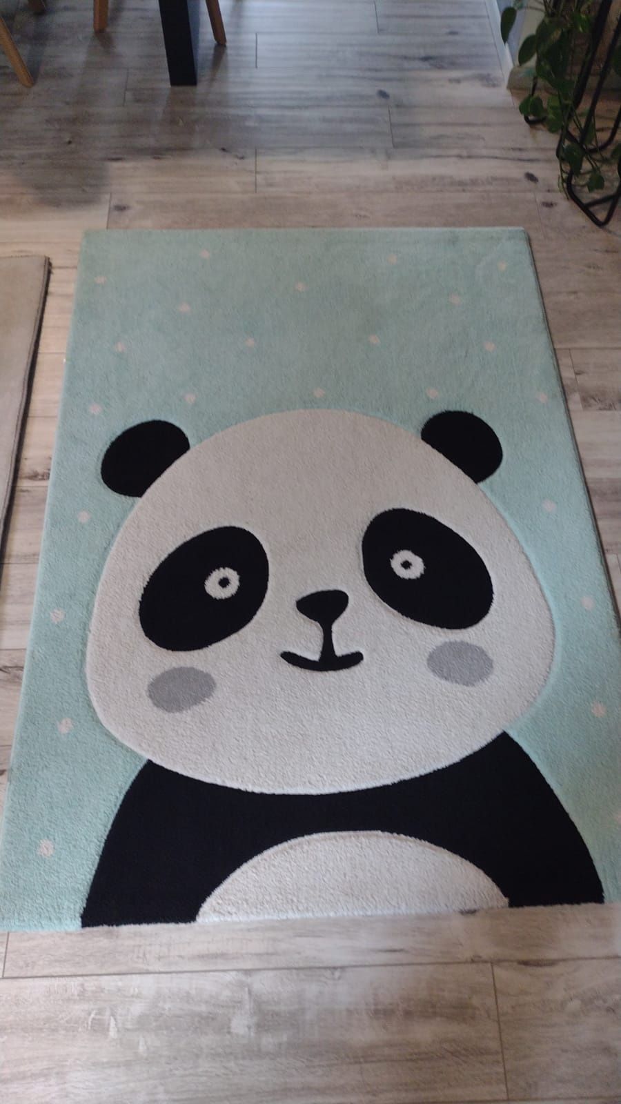 Dywan 170x120 dla dzieci Panda