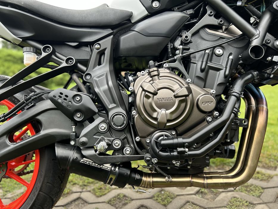 Yamaha MT07 A2 35 KW fluo doinwestowany MT 07 ABS kanapy Comfort